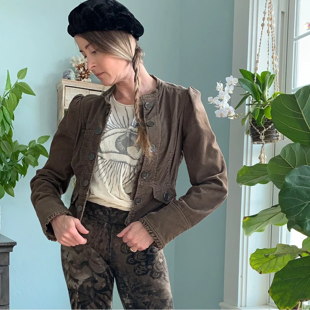Anthropologie Corduroy Jacket - Picture 2 of 6